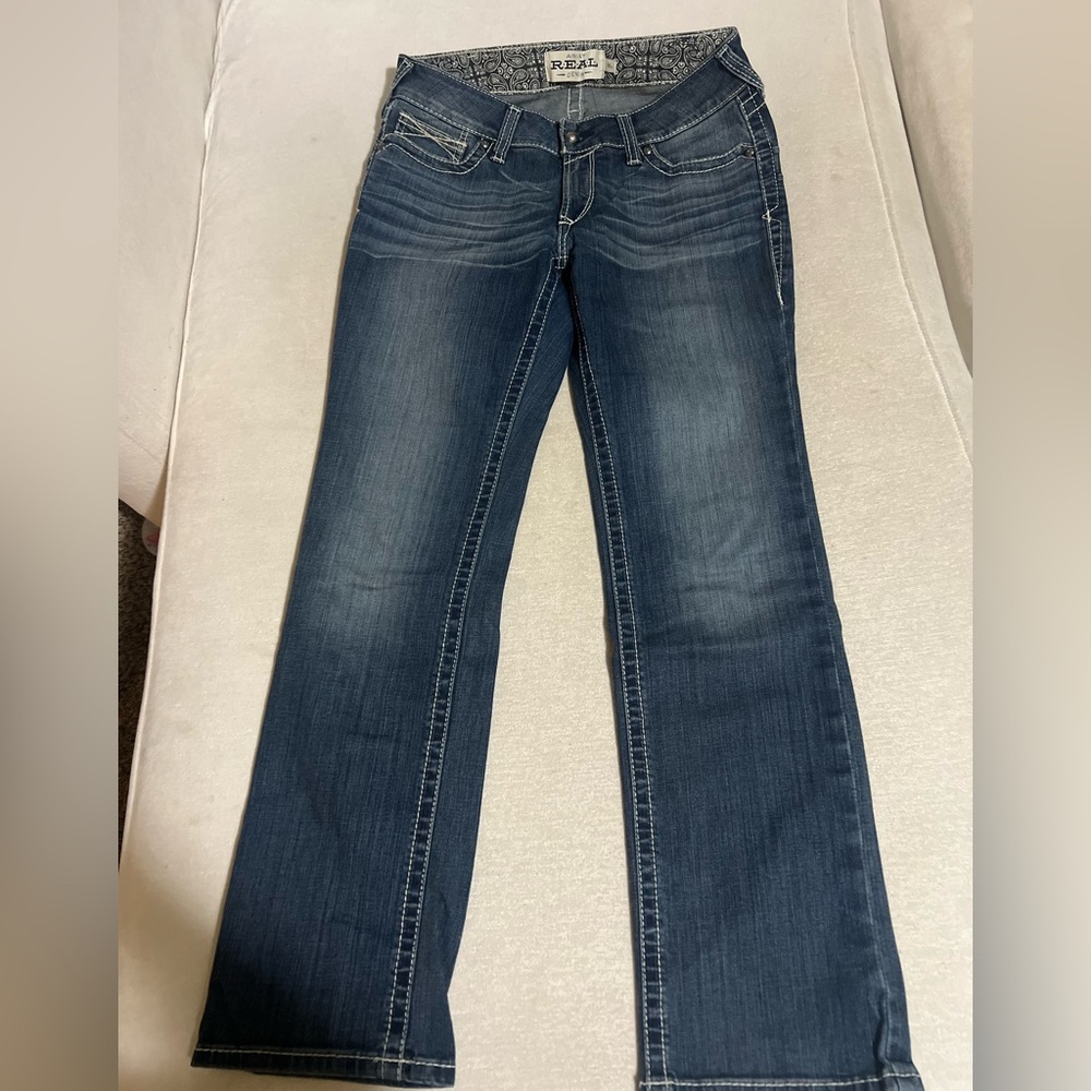 Ariat Women's Dark Blue Boot Cut Jeans